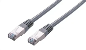 C-tech patchcord Cat5e FTP 0.5 m sivá (8954125015734)
