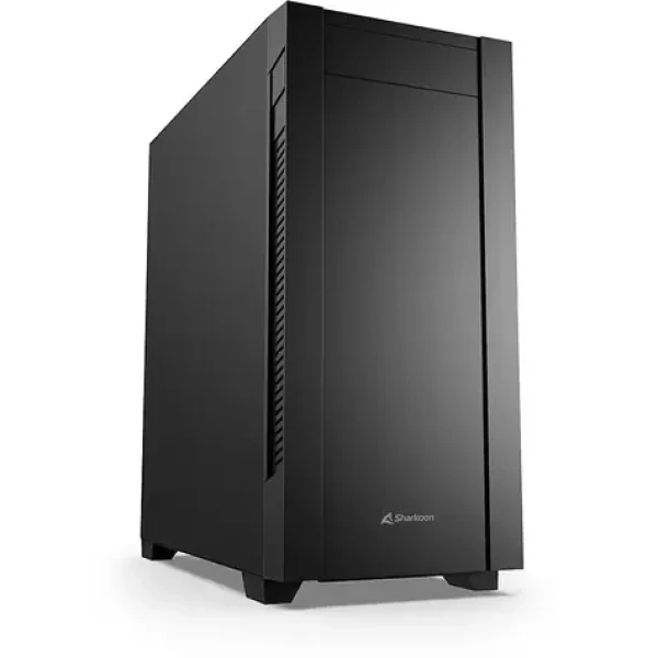 Sharkoon S25 Silent čierna / Skriňa / E-ATX / USB-C 3.2 Gen2 / 2× 120mm PWM / Bez zdroja (4044951046065)