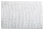 MSV CHENILLE kúpeľňová predložka 60 x 90 cm biela / mikrovlákno / protišmyková