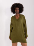 Jumper BA SW 0577.32X khaki jedna velikost