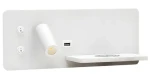 Immax LED Be PREPARE 4v1 biela pravá / Bodové svietidlo / Qi nabíjanie / USB (08285L)