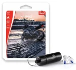 Haspro Moto priehľadná-modrá / Špunty do uší / pre motocyklistov / SNR 26 dB / silikónové / 1 pár