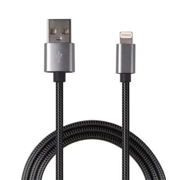 2GO Luxury / Nabíjací a dátový kábel / USB - Lightning / kovové konektory / 1 m (795810)