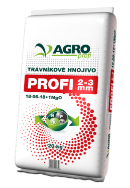 AGRO PROFI Trávnikové hnojivo 18-06-18+1MgO 20 kg
