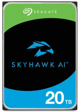 Seagate SkyHawk AI 20TB / HDD / 3.5" SATA III / 7 200 rpm / 512MB cache (ST20000VE003)