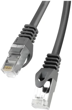 Lanberg PCF6-10CC-0300-BK čierna / Patch kábel / FTP / Cat6 / 3 m (PCF6-10CC-0300-BK)