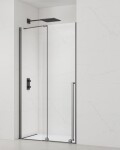 Sprchové dvere 110 cm SAT Xmotion PVD Gun metal SATBWIXM110NIKAGM SATBWIXM110NIKAGM