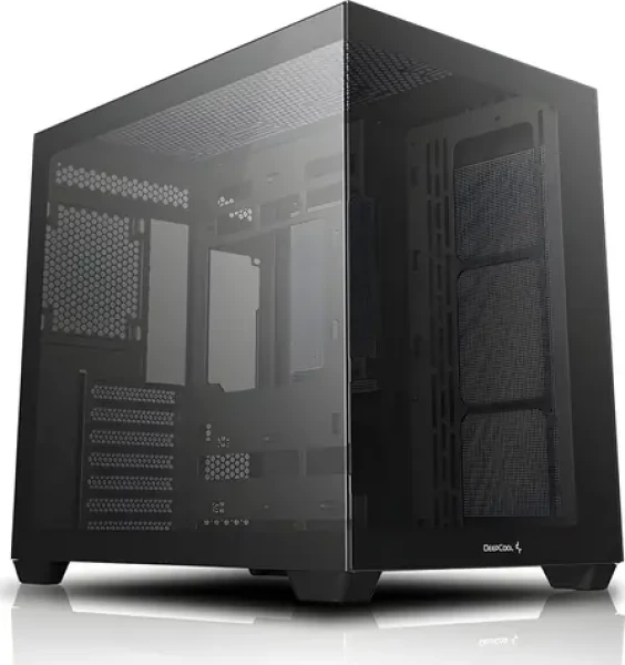 DEEPCOOL CG530 čierna / Skriňa PC / ATX / Midi-Tower / 2x USB 3.0 / bez zdroja / temperované sklo (R-CG530-BKNDA0-G-1)