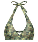 Aloha From Deer Camo Cats Bikiny výstrihom BTH AFD090 Green