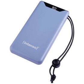 Intenso F10000 powerbanka 10000 mAh Quick Charge, Dodávka energie Li-Pol USB-A, USB-C® modrá Indikátor stavu; 7332035