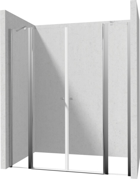 DEANTE/S - Sprchové dvere dvojité výklopné 100x90 KTSU043P+KTSU041P KERRIA/0028