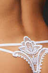 Tangá Luiza thong white Obsessive bílá