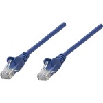 Intellinet 735865 RJ45 sieťové káble, prepojovacie káble CAT 6 S/FTP 15.00 m modrá pozlátené kontakty 1 ks; 735865