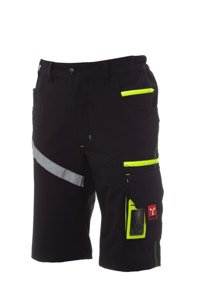 Pracovné bermudy PAYPER NEXT 4W SHORTS Farba: Antracit/ Čierná, Veľkosť: 48 (S00232P0601304448)