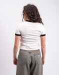 Carhartt WIP W' S/S Outlaw Star Ringer T-Shirt Wax/Black heavy stone wash XS