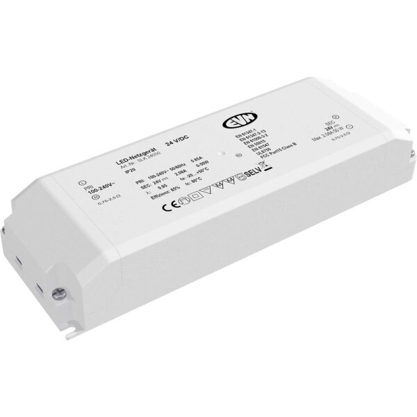 EVN SLK24050 napájací zdroj pre LED konštantné napätie 24 V/DC; SLK24050