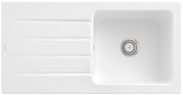 VILLEROY & BOCH VILLEROY & BOCH - Keramický drez Villeroy &amp; Boch Architectura 60, 336001RW, Stone White 336001RW