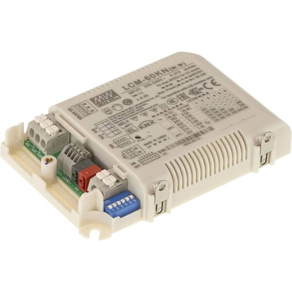 MEAN WELL LCM-60KN LED driver konštantný prúd 60.3 W 500 - 1400 mA 2 - 90 V/DC stmievateľný; LCM-60KN