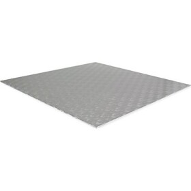 Podložka pod tortu strieborná – štvorec 25,4 × 25,4 cm - PME