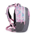 Školský batoh Bagmaster Porto 24 B Grey/Pink/Blue