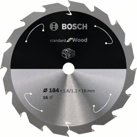 Bosch Accessories Bosch 2608837697 tvrdokovový pílový kotúč 184 x 16 mm Počet zubov (na palec): 16 1 ks; 2608837697