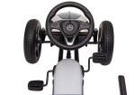 Mamido Detská šliapací motokára Mercedes XMX610 biela