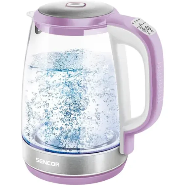Sencor SWK 2195VT fialová / Rýchlovarná kanvica / 2200W / 2L (8590669266944)