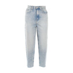 Nohavice Tommy Jeans Mom Fit Tapered Pants DW0DW11561