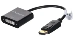 Lanberg AD-0007-BK čierna / Redukcia / DisplayPort na DVI-D / 0,1 m / 1920×1200 / 60 Hz (AD-0007-BK)