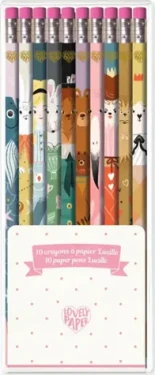 DJECO Sada 10 ceruziek Lucille (151152)