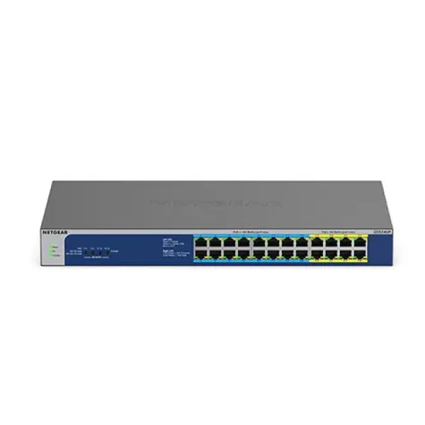 Netgear 24PT GE U60 / 24port GBit Switch / 24x GLAN / rack / kovový (GS524UP-100EUS)