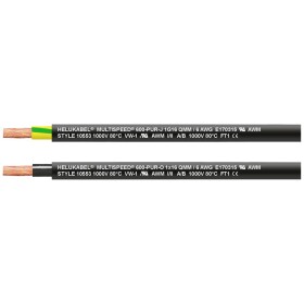HELU 25271-500 vedenie ťažnej reťaze, MULTISPEED 600, 1 x 16 mm², čierna, 500 m; 25271-500