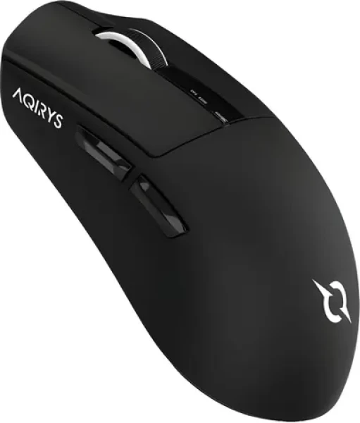 Aqirys ZEPHYR čierna / Bezdrôtová herná myš / optická / 26000 DPI / dual mode (bezdrôtová/drôtová) (AQRYS_ZEPHYRBK)