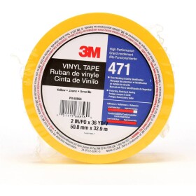 3M 471G50IW PVC tape žltá (d x š) 33 m x 50 mm 1 ks; 471G50IW