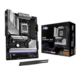 ASRock B850 LiveMixer WiFi / AMD B850 / DDR5 / SATA III / USB 3.2 / 2.5 GLAN / Wi-Fi 7 / sc.AM5 / ATX (90-MXBQU-A0UAYZ)