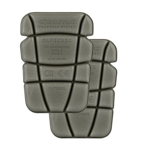 Kolenné vypchávky Cofra SafeKnee Farba: Šedá, Veľkosť: L (CASAFEKNEE_L)