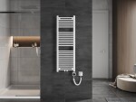 MEXEN/S - Mars radiátor + vykurovacia tyč 1200 x 400 mm, 400 W, biela W110-1200-400-6400-20