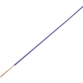 TRU COMPONENTS 1568642 vedenie vo vozidlách, FLRY-A, 1 x 0.50 mm², fialová, 50 m; 1568642