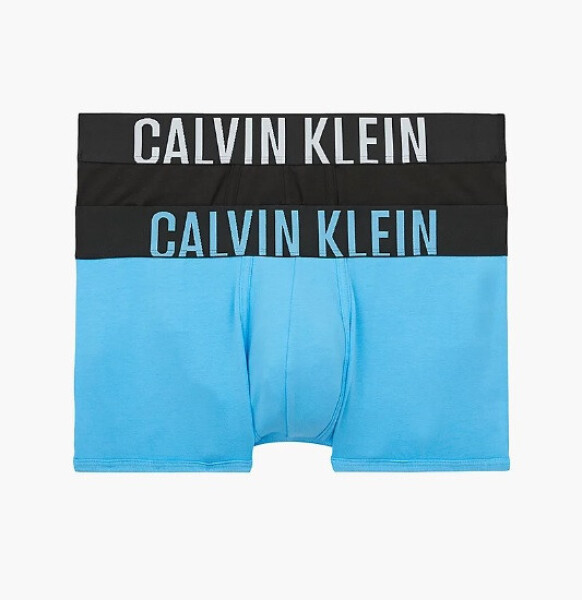 Trenírky 2pack NB2602A 1SR - čierna / modrá - Calvin Klein XL černá-modrá