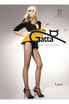 Dámske pančuchy Laura 15 beige plus - GATTA tělová 5