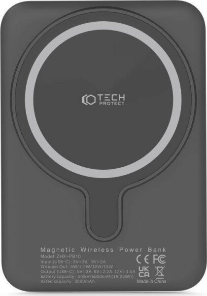 Tech-Protect PB10 LifeMag 5000mAh Čierny