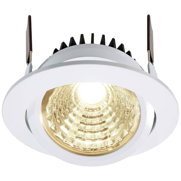 Deko Light 565308 COB-68 LED vstavané svetlo En.trieda 2021: G (A - G) pevne zabudované LED osvetlenie 12 W Signálna biela (RAL 9003); 565308