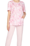 Dámske pyžamo 657 pink plus - REGINA Růžová 3XL