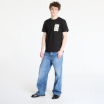Tričko Calvin Klein Jeans Serif Box Graphic Tee Black M