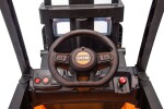 Mamido Detský elektrický vysokozdvižný vozík JCB žltý