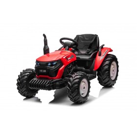 Mamido Detský elektrický traktor GROW 1804 24V červený