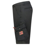 Geografické Nórsko Parento DB 317 M Šortky SY1692H/GN-Black 2XL