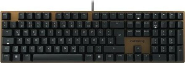 Cherry CHERRY Keyboard KC 200 MX MX2A SILENT RED [DE] black/bronze MX2A SILENT RED Switch