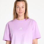 Tričko adidas All Szn Loose Dip Dye T-Shirt White/ Bliss Lilac M