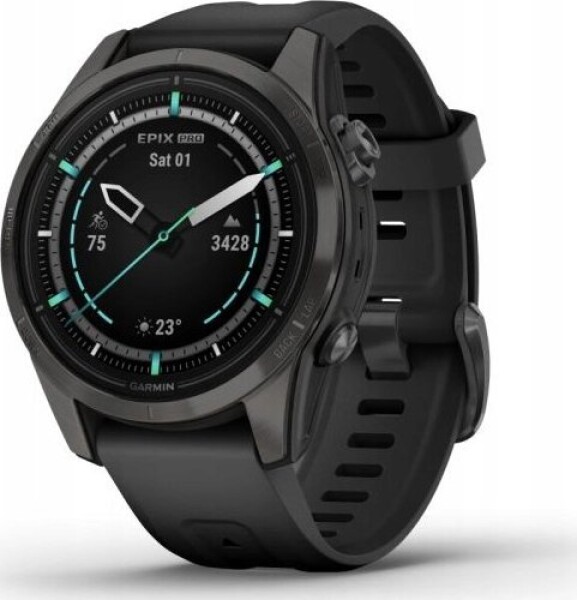 Garmin Garmin EPIX PRO 2 Sapphire išmanusis laikrodis, 42 mm, Pilkas/Juodas